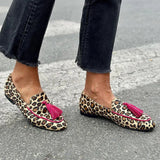 Rihanna | Mokasíny s leopardím vzorem
