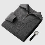 Vlastimil | Merino svetr se zipem Taranto