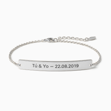Náramek Ty & já – personalizovatelný