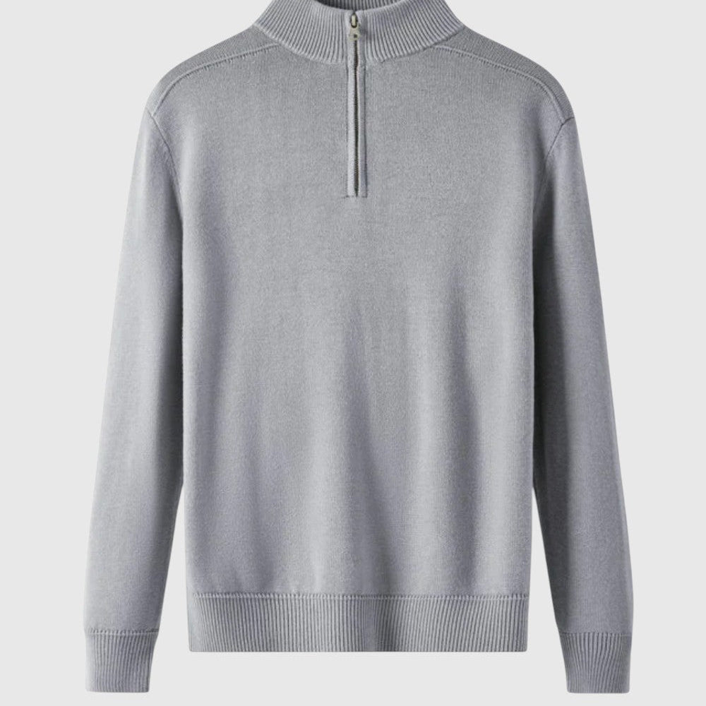 Eugen | Merino svetr se zipem Capri