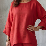 Pavla | Oversize komplet s tunikou a širokými kalhotami