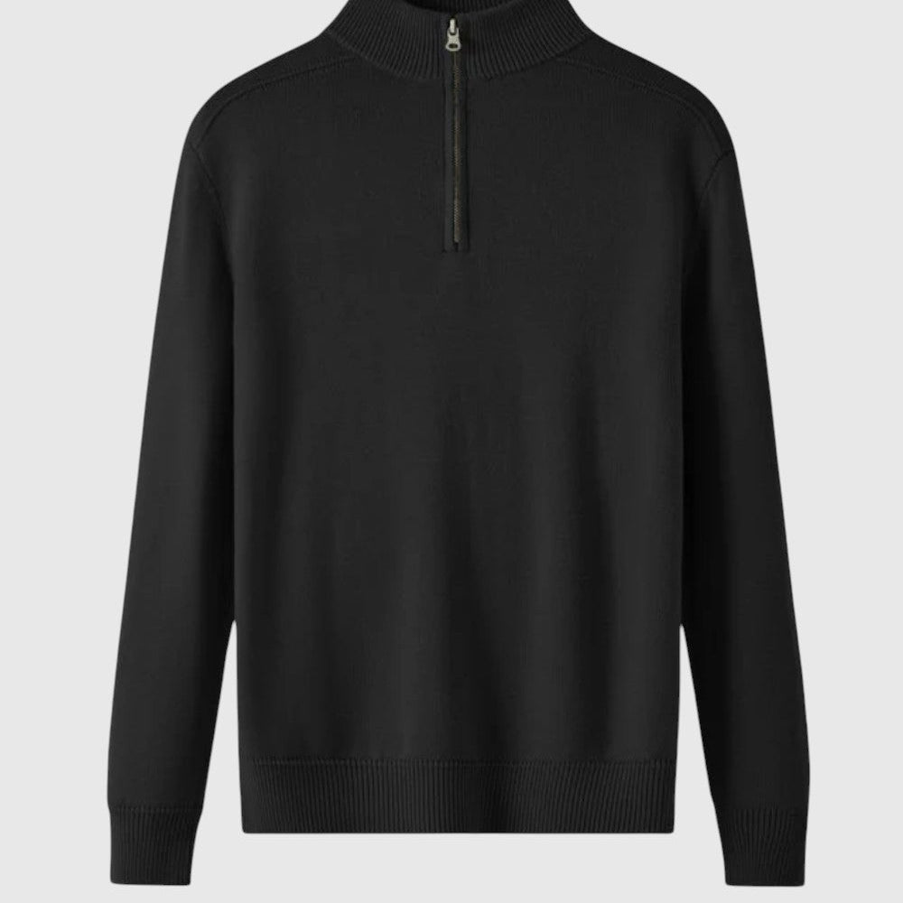 Eugen | Merino svetr se zipem Capri