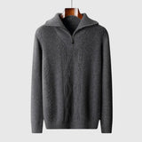 Vlastimil | Merino svetr se zipem Taranto