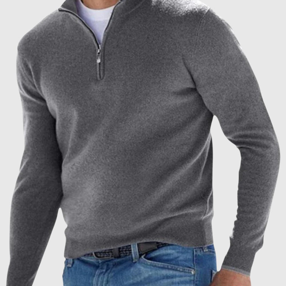 Otakar | Elegantní svetr se zipem