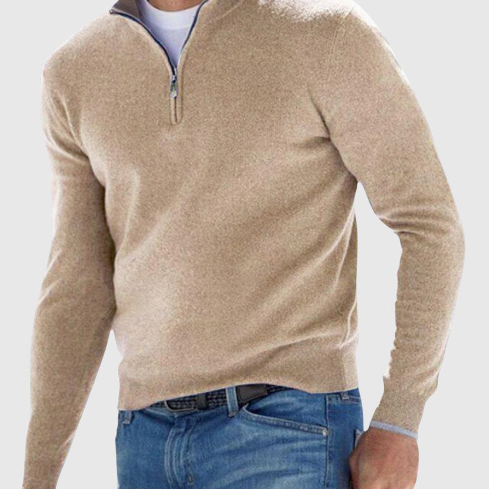 Otakar | Elegantní svetr se zipem