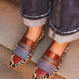 Zelda | Elegantní mokasíny s leopardím vzorem