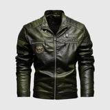 Jurij | Vyblede zpracovaná kožená bunda