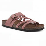 Geflochtene Sandalen Solène